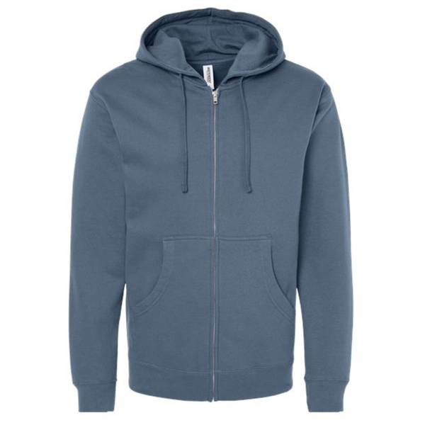 Kraken Full Keel Coffee - Zip-up Blue Hoodie