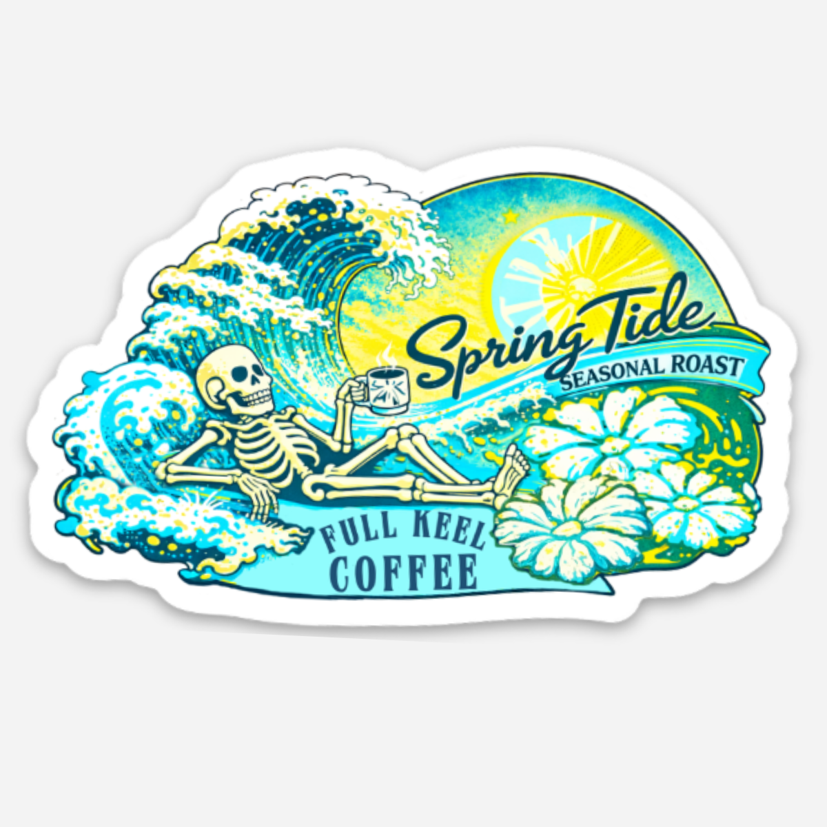 Spring Tide - Full Keel Coffee Sticker