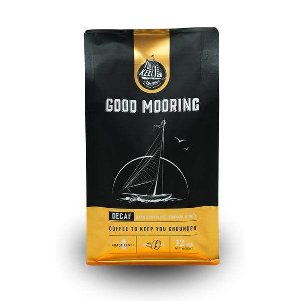 All the flavor, none of the caffeine. Roasted for easy sipping with the rich, smooth character coffee lovers crave - without sacrificing taste. We source certified Fair Trade Organic beans that are decaffeinated using the Mountain Water Process- ensuring a purity you can trust.&nbsp;&nbsp;

Medium-Dark Roast

Small batch specialty coffee, roasted by Full Keel Coffee