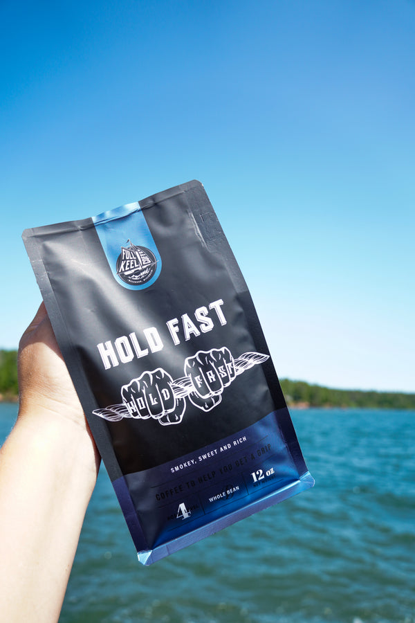 When you need a little steadying, this coffee is here to help you get a grip. A smooth boldness, light sweetness, with hints of smokey cedarwood, pepper, and a slight note of honey. Truly delicious with or without cream.

Medium-Dark Roast

Small batch specialty coffee, roasted by Full Keel Coffee