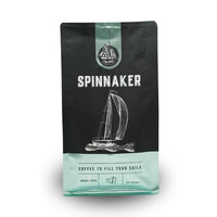 This coffee is sure to fill your sails! A spinnaker sail is designed to catch the wind and carry you forward with speed and ease and that’s exactly the inspiration behind this blend. Light, floral, and citrus with hints of milk chocolate and chamomile, and a light body. With no sour acidity, just smooth sweetness, this coffee is full of flavor and won't leave you lagging behind

Light Roast

Small batch specialty coffee, roasted by Full Keel Coffee