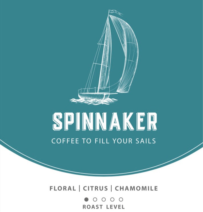 This coffee is sure to fill your sails! A spinnaker sail is designed to catch the wind and carry you forward with speed and ease and that’s exactly the inspiration behind this blend. Light, floral, and citrus with hints of milk chocolate and chamomile, and a light body. With no sour acidity, just smooth sweetness, this coffee is full of flavor and won't leave you lagging behind

Light Roast

Small batch specialty coffee, roasted by Full Keel Coffee